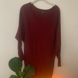 Dolman Sweater - Maroon